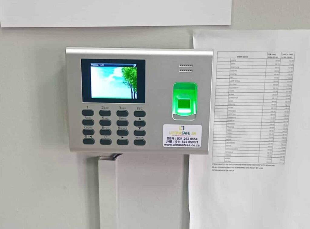 Biometric Time Clock